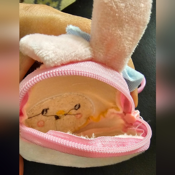 Sanrio My Melody Plush Purse Charm Keychain Coin Purse NWOT - Picture 7 of 8